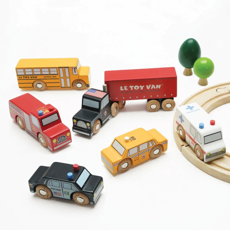 Wooden Vehicles Set