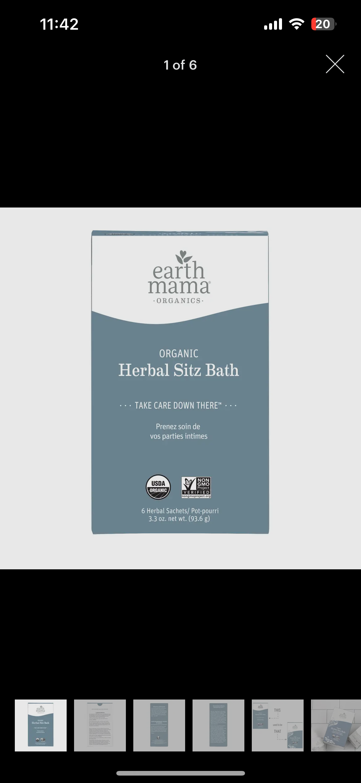 Earth Mama - Organic Herbal Sitz Bath