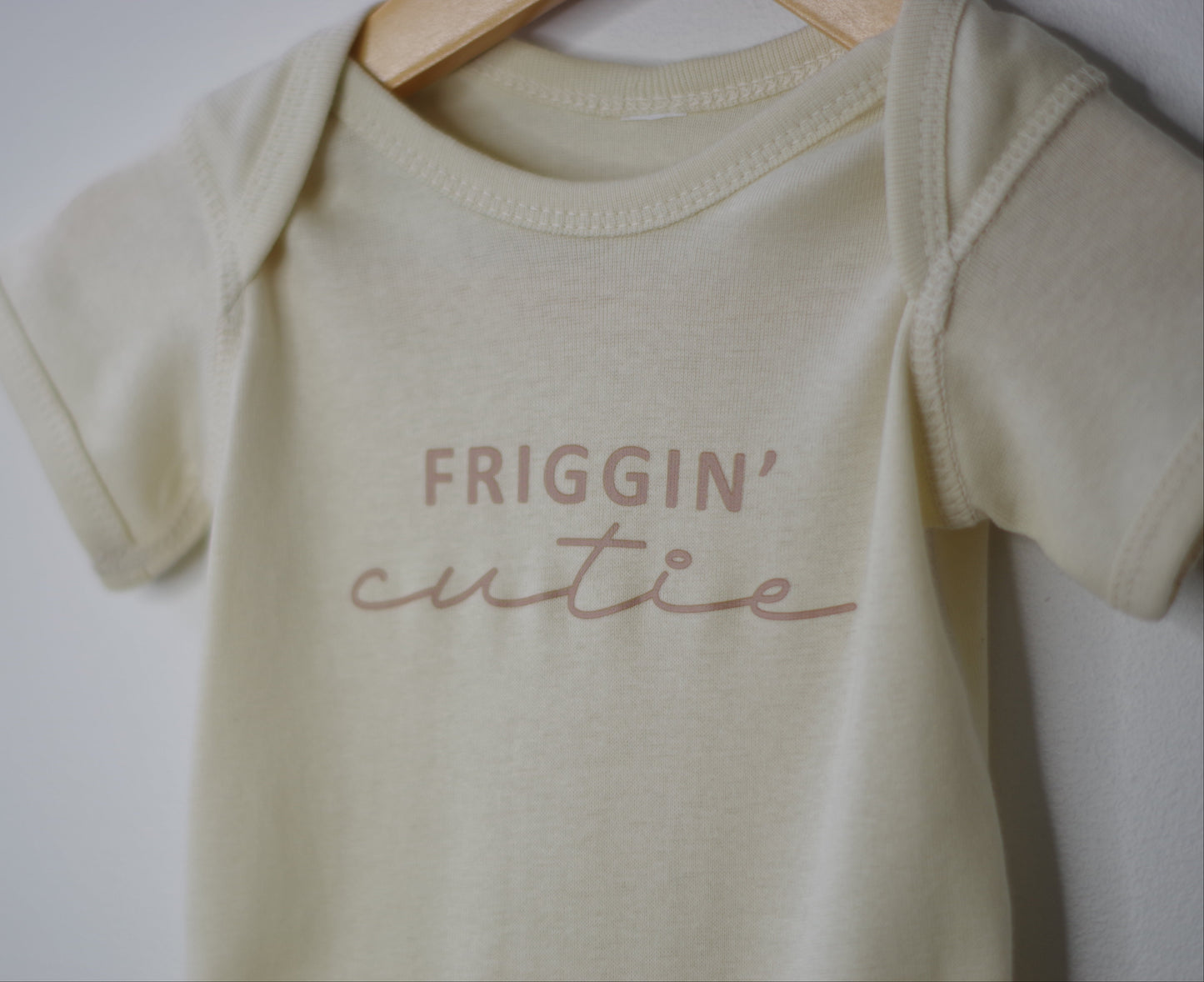 Sawyer + Sunny - Friggin’ Cutie Bodysuit (Cream)