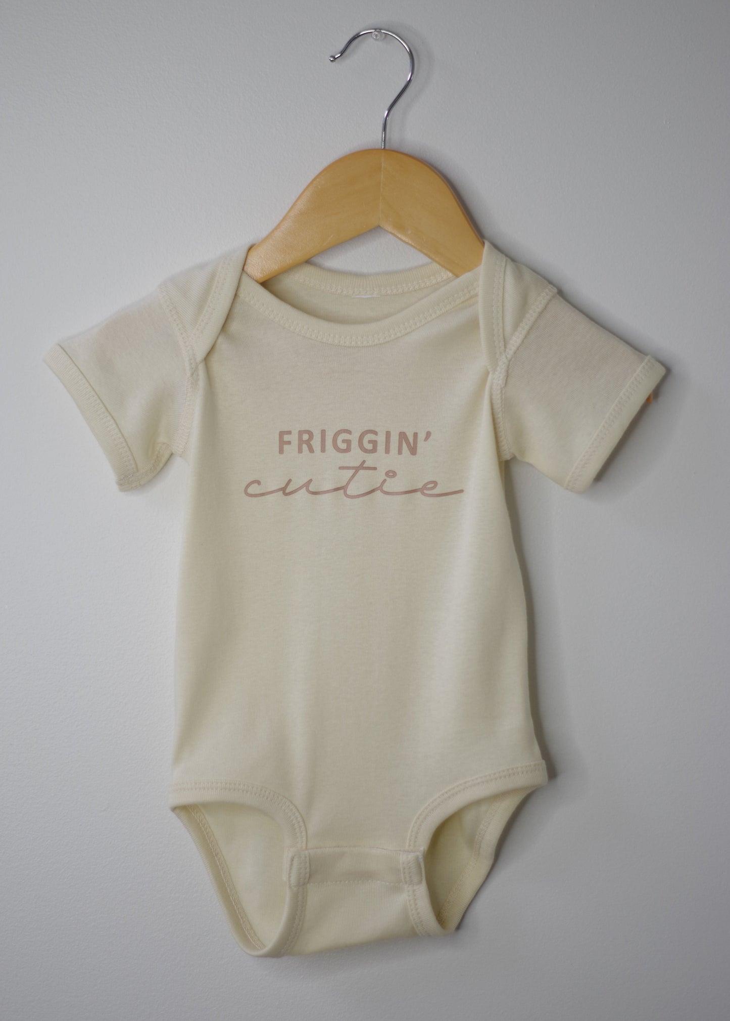 Sawyer + Sunny - Friggin’ Cutie Bodysuit (Cream)