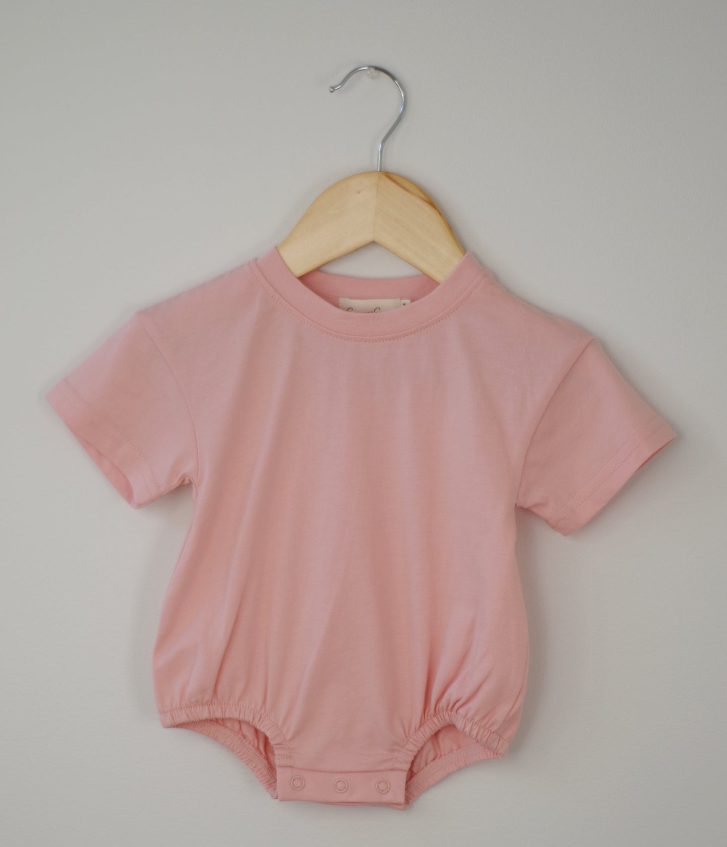 Sawyer + Sunny - Organic Cotton Romper (Pink)
