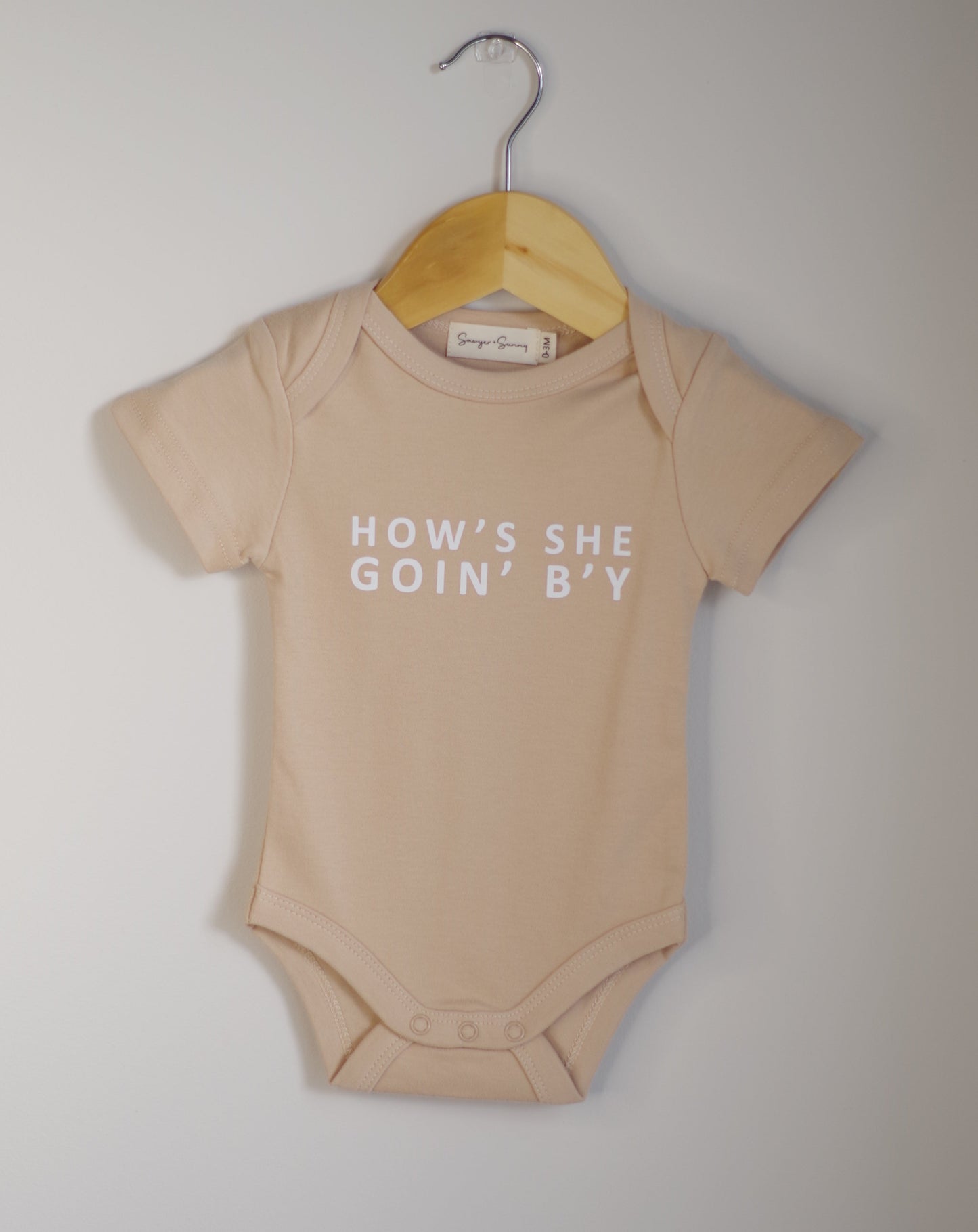 Sawyer + Sunny - How's She Goin' B'y Bodysuit (Clove)