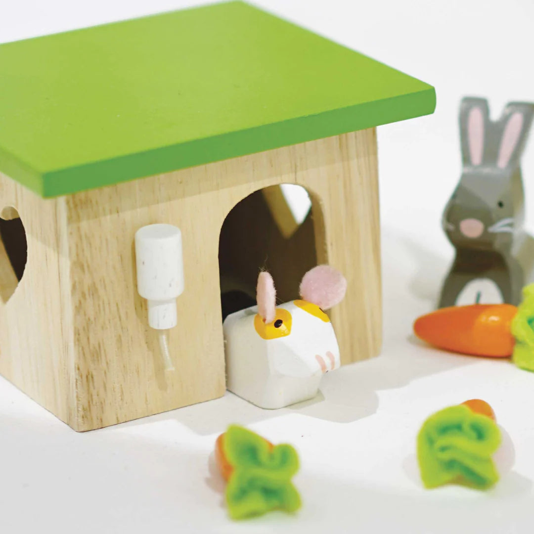 Le Toy Van - Wooden Bunny + Guinea Pet Animal Set