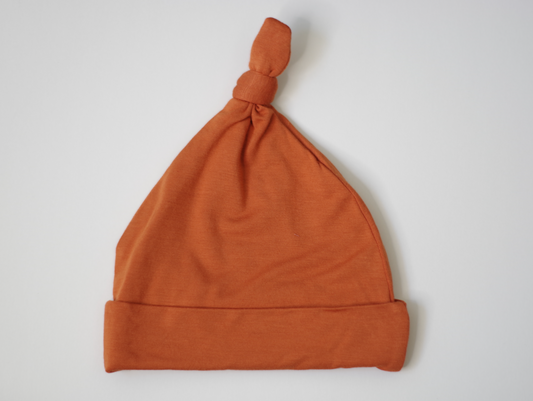 Sawyer + Sunny - Bamboo Knot Hat (Burnt Orange)