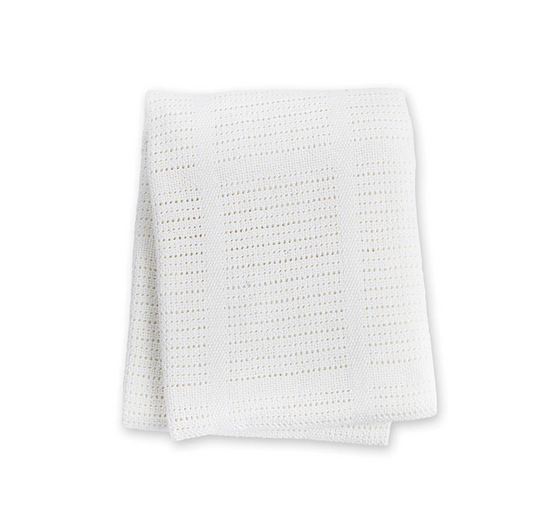 Lulujo - Cellular Blanket (White)
