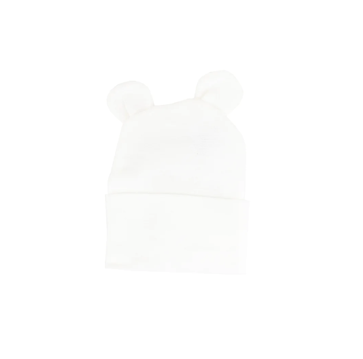 Newborn Hat With Ears (White)