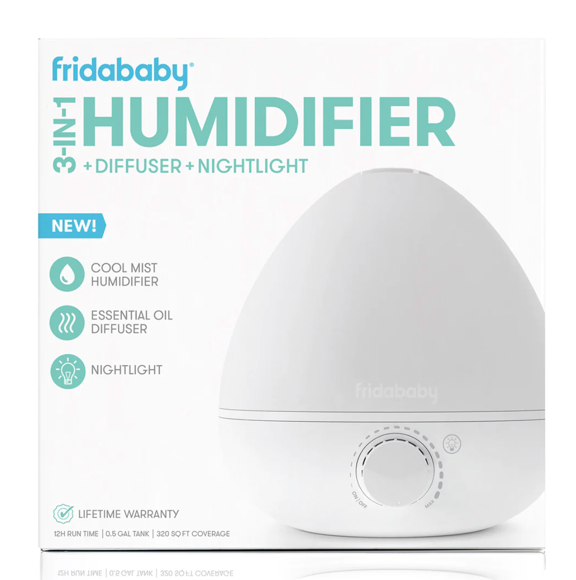 Frida Baby - BreatheFrida 3 in 1 Humidifier Diffuser Nightlight
