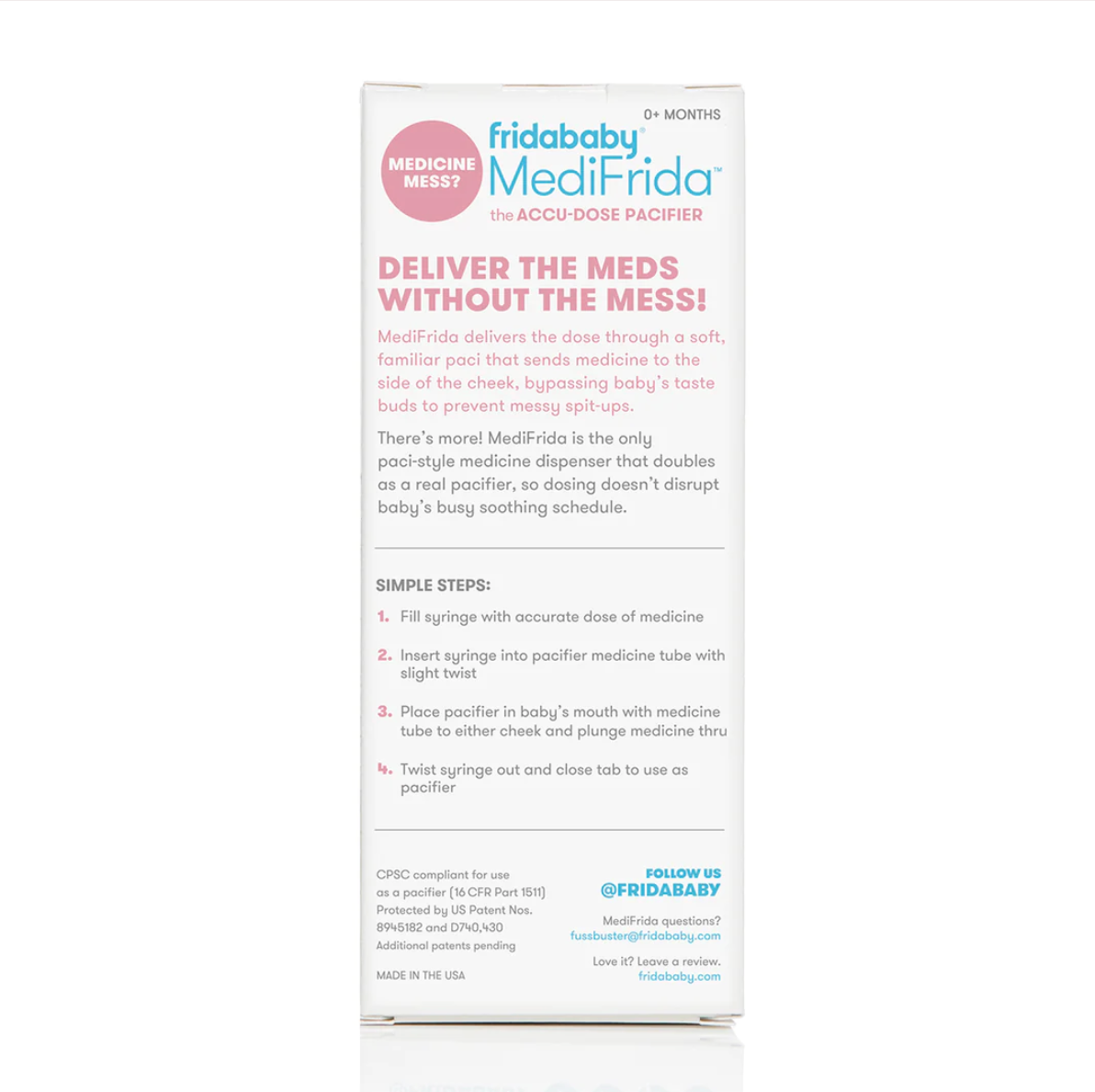 Frida Baby - MediFrieda - Accu dose Pacifier Medicine Dispenser