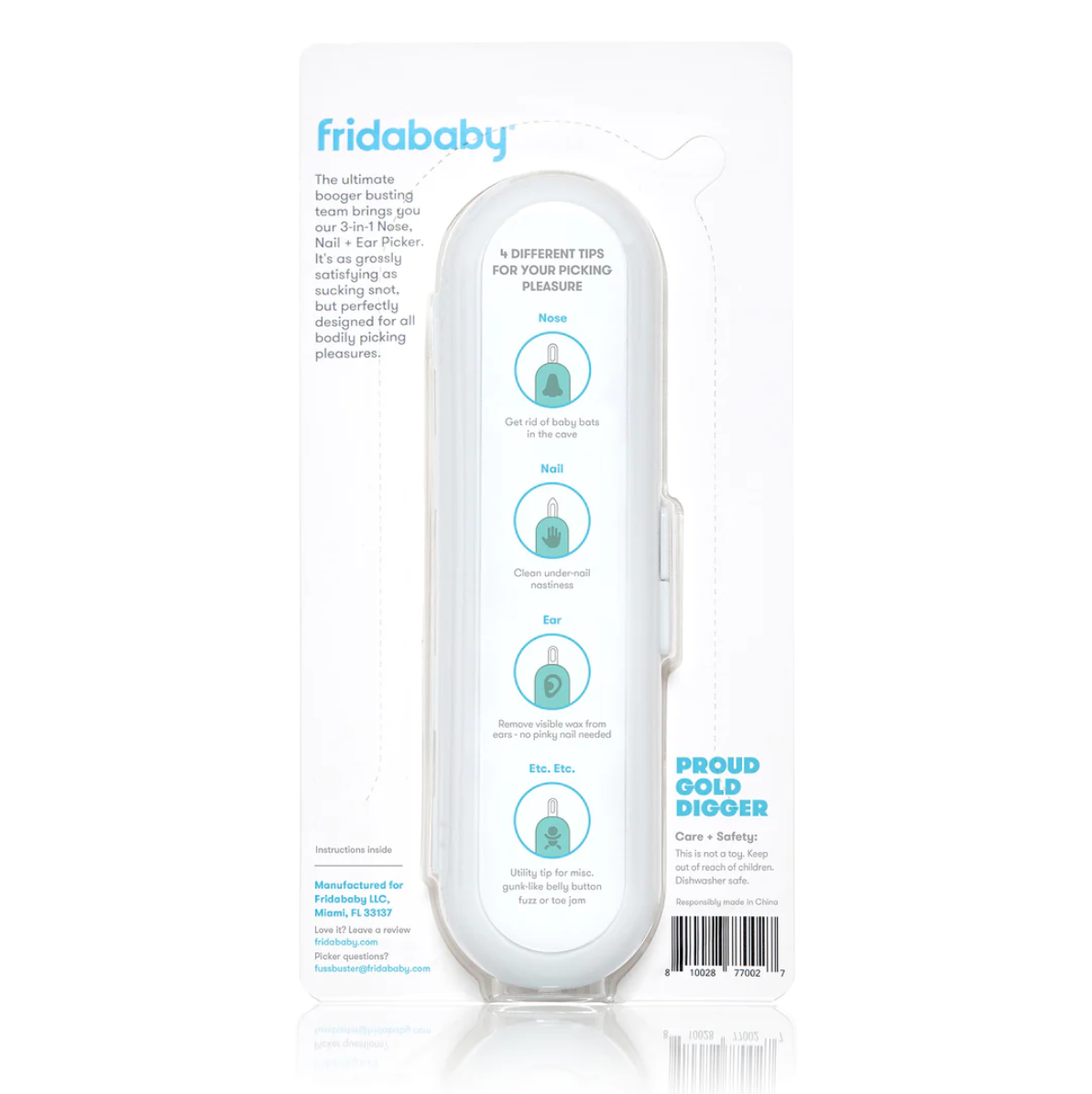 FridaBaby - 3 in 1 Nose Nail + Ear Picker