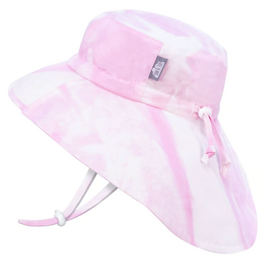 Jan & Jul - Cotton Adventure Hat (Pink Tie-Dye)