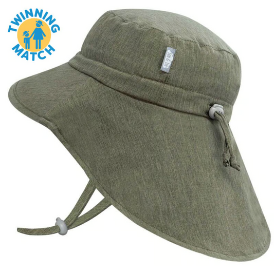 Jan & Jul - Aqua Dry Adventure Hat (Army Green)