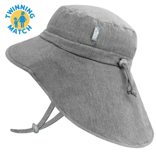 Jan & Jul - Aqua Dry Adventure Hat (Grey)