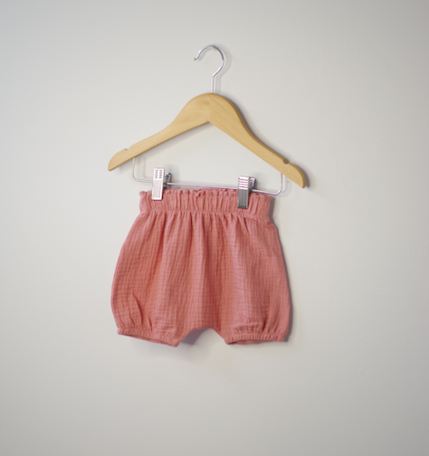 Sawyer + Sunny - Organic Cotton Muslin Bloomers (Vintage Pink)