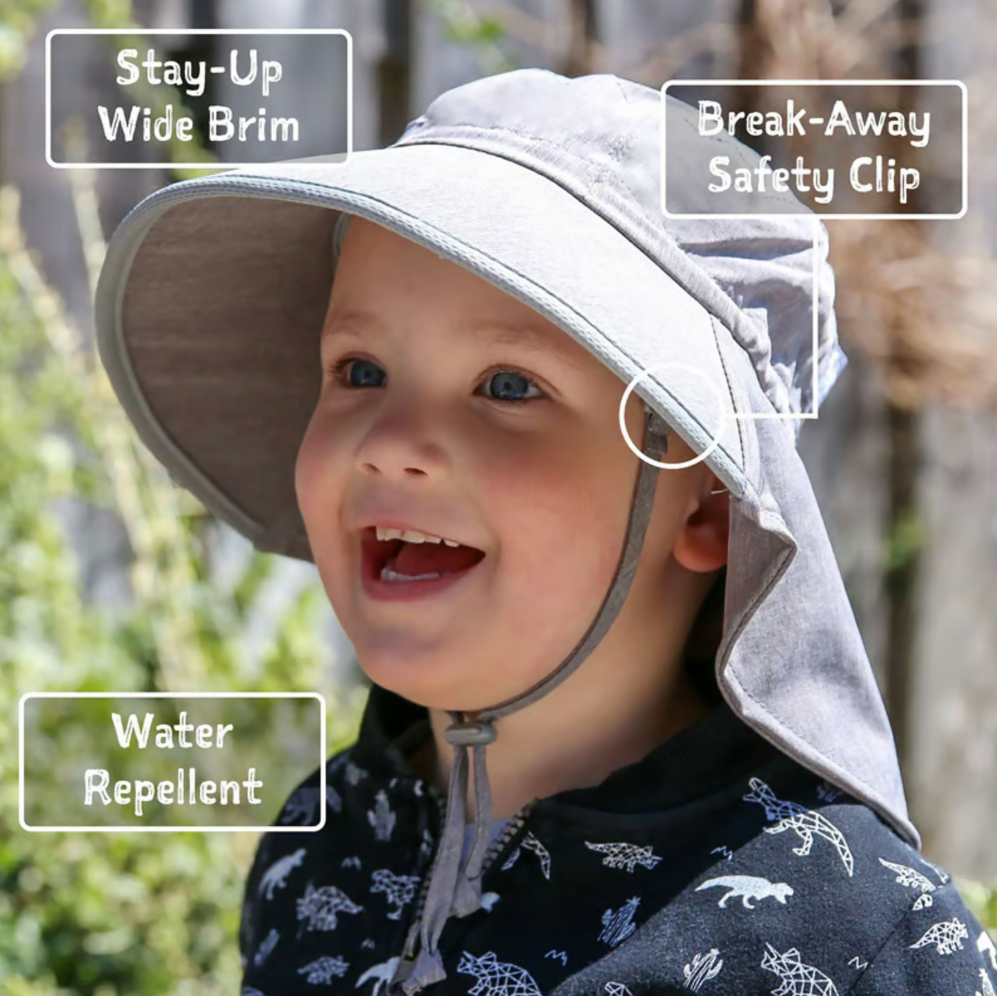 Jan & Jul - Water Repellent Adventure Hats - 6months+ - PREORDER