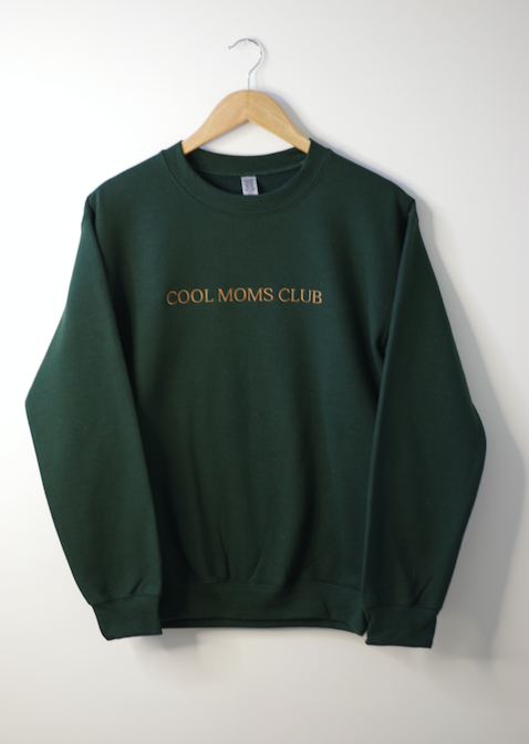 Sawyer + Sunny - Embroidered Crewneck Sweater (Cool Moms Club)