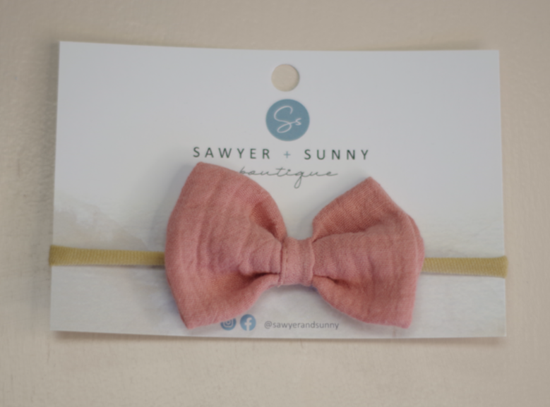 Sawyer + Sunny - Organic Cotton Muslin Bloomers (Vintage Pink)