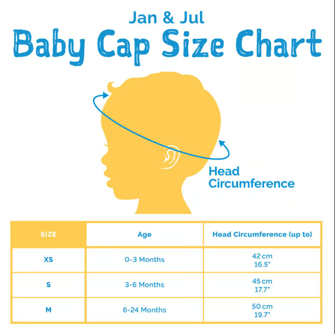 Jan & Jul - Sun Soft Baby Hats - 0-6months - PREORDER