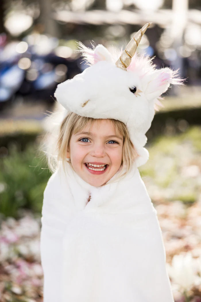 Great Pretenders - Unicorn Cuddle Cape (size 2-3T)