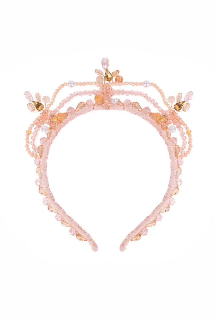 Great Pretenders - Blushing Crystals Beaded Tiara
