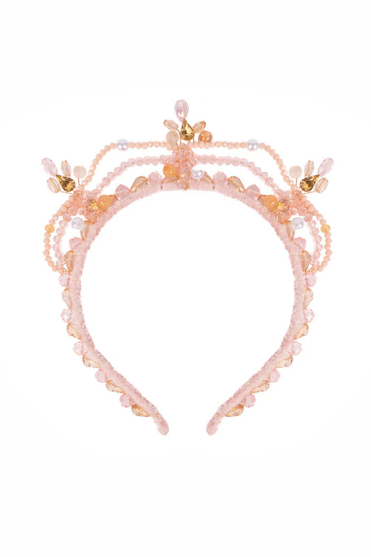 Great Pretenders - Blushing Crystals Beaded Tiara