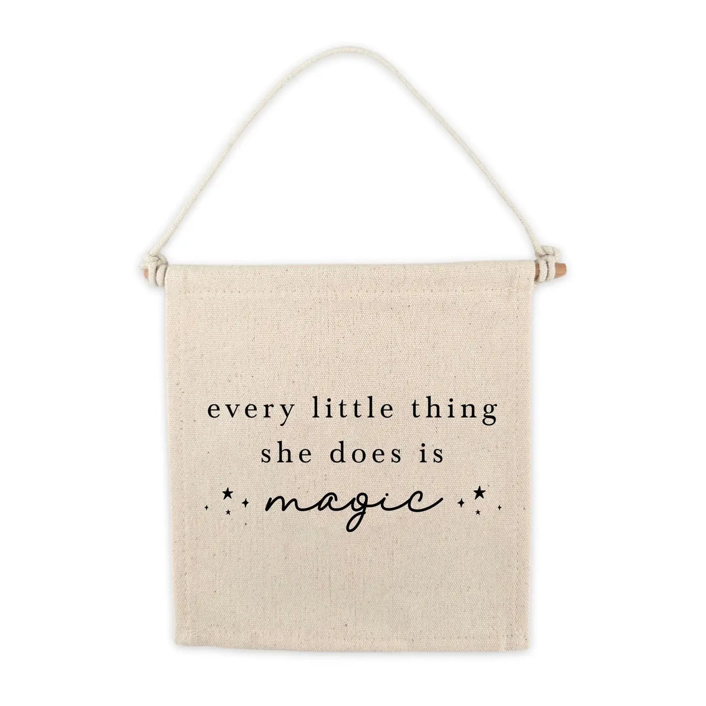 Cherrypick - Canvas Hang Sign (Every Little Thing She Does)