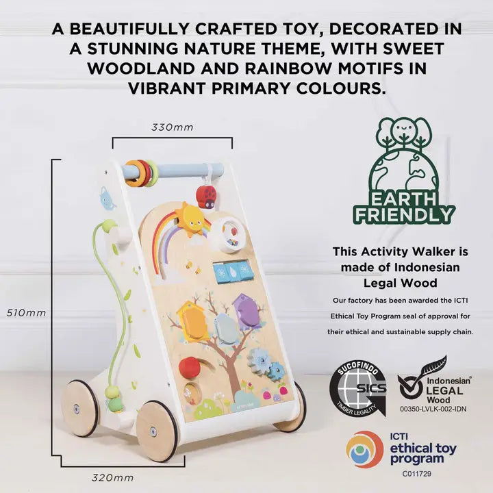 Le Toy Van - Woodland Activity Baby Walker