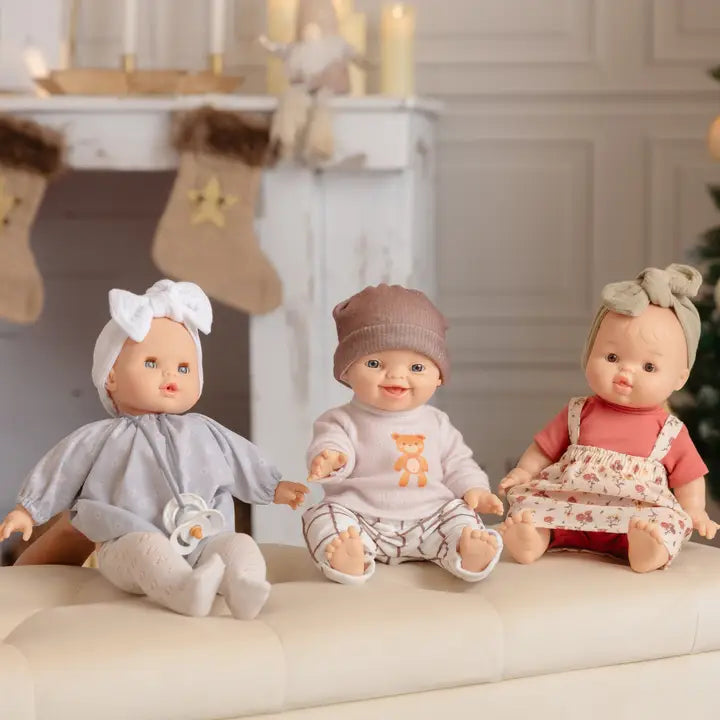 Paola Reina - Baby Gordis Doll - Teddy Bear Sweater and Pants - Sold in Box + Includes Outfit