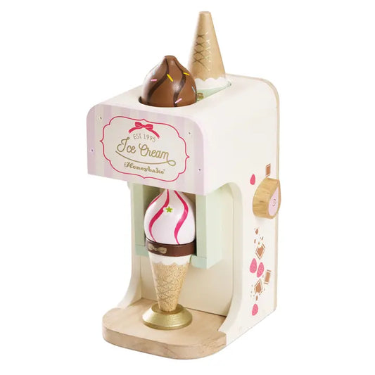 Le Toy Van - Wooden Ice Cream Machine and Play Food Cones