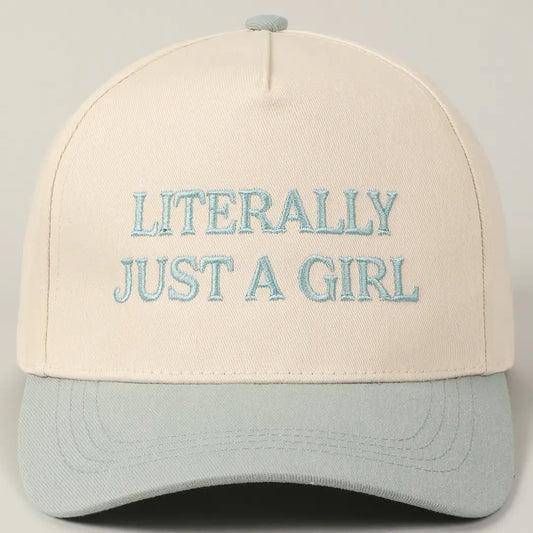 Literally Just A Girl - Hat (Sage)