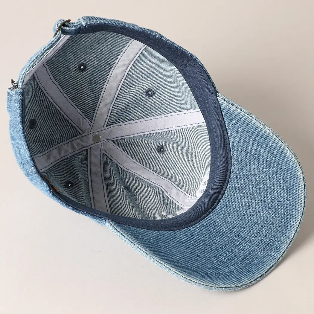 Mom Hat (Light Denim)