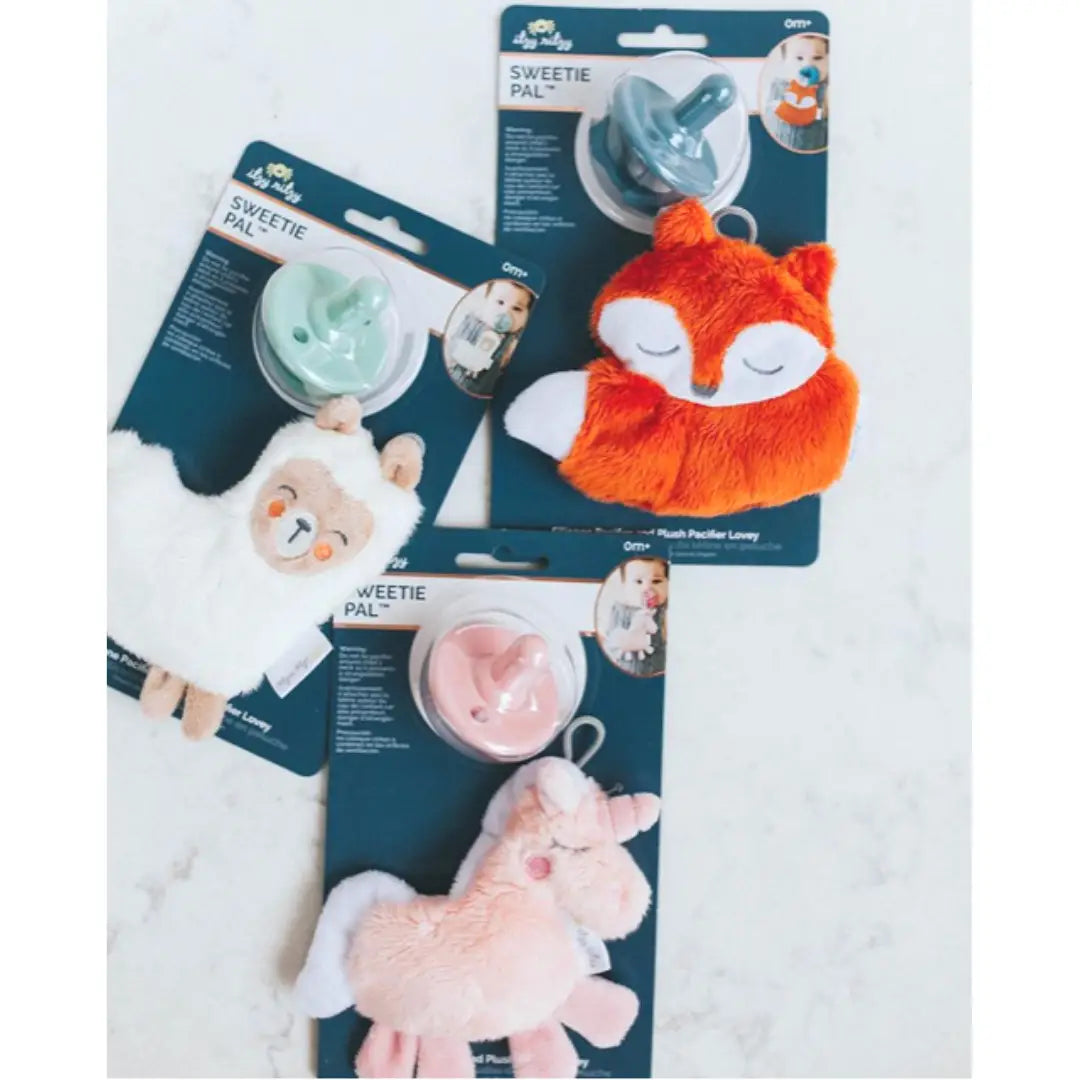 Itzy Ritzy - Sweetie Pal - Plush & Pacifier (Llama)