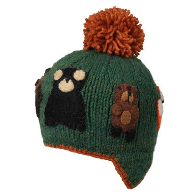 Amber - Canuck Hat (Green) - Small/Medium