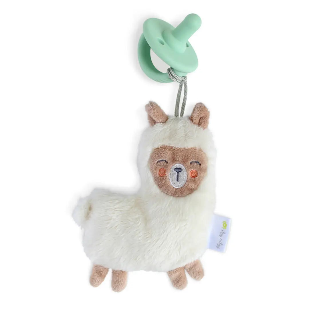 Itzy Ritzy - Sweetie Pal - Plush & Pacifier (Llama)