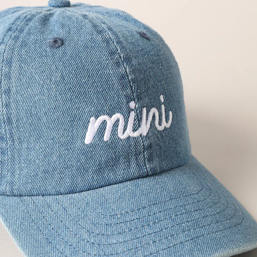 Mini Hat (Dark Denim)