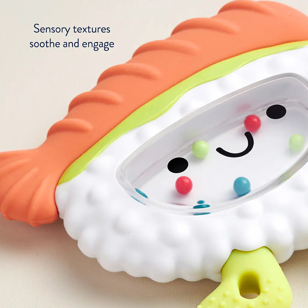 Itzy Ritzy - Sweetie Shake Plus Rattle Toy (Sushi)