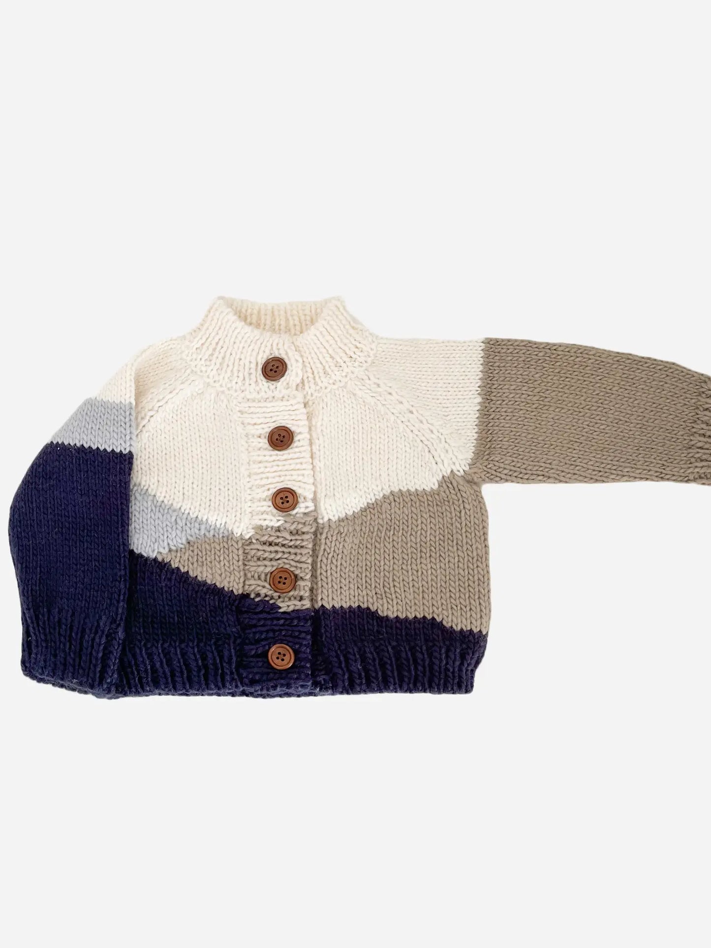 The Blueberry Hill - Sunset Cardigan (Navy)