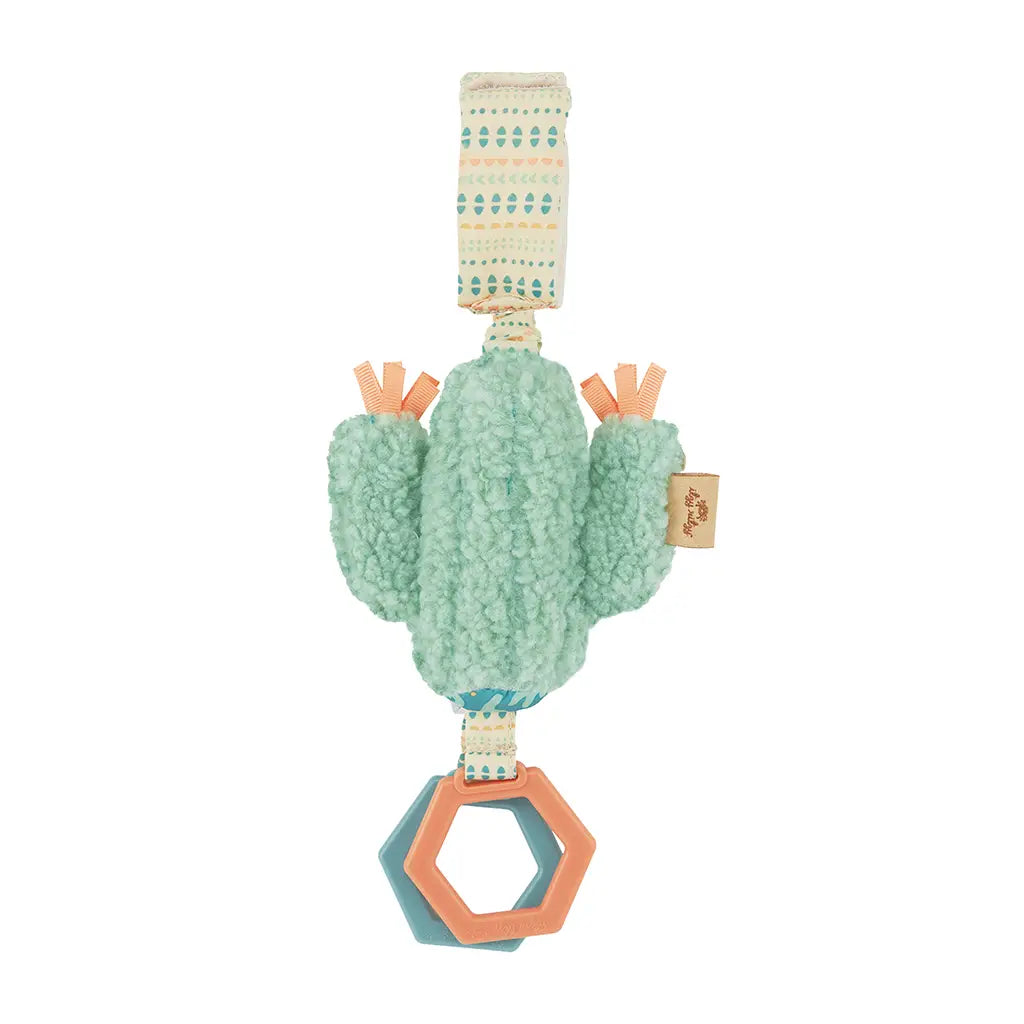 Itzy Friends Ritzy Jingle™ Attachable Travel Toy (Cactus)