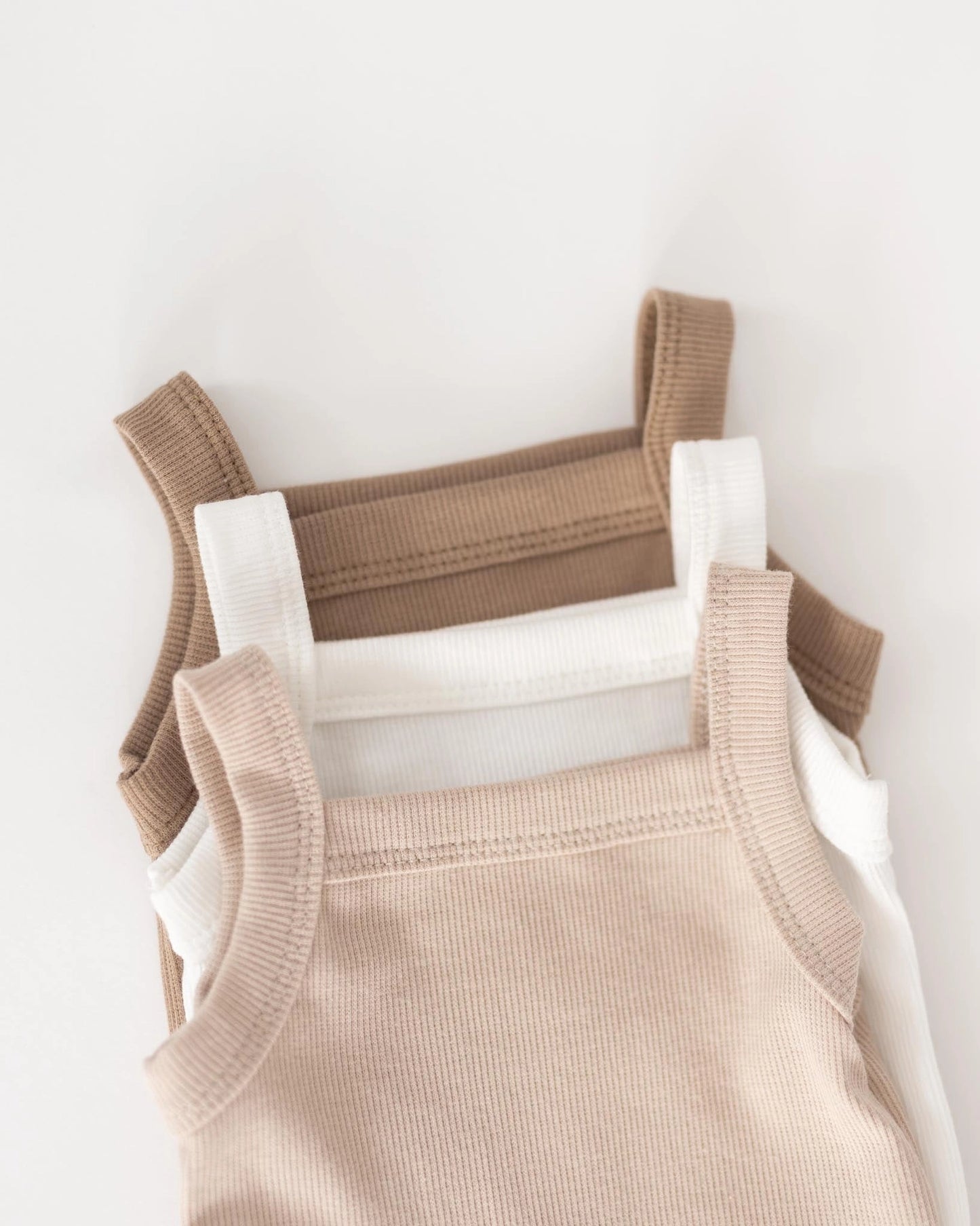 Kindly the Label - Tank Onesie (Cocoa)