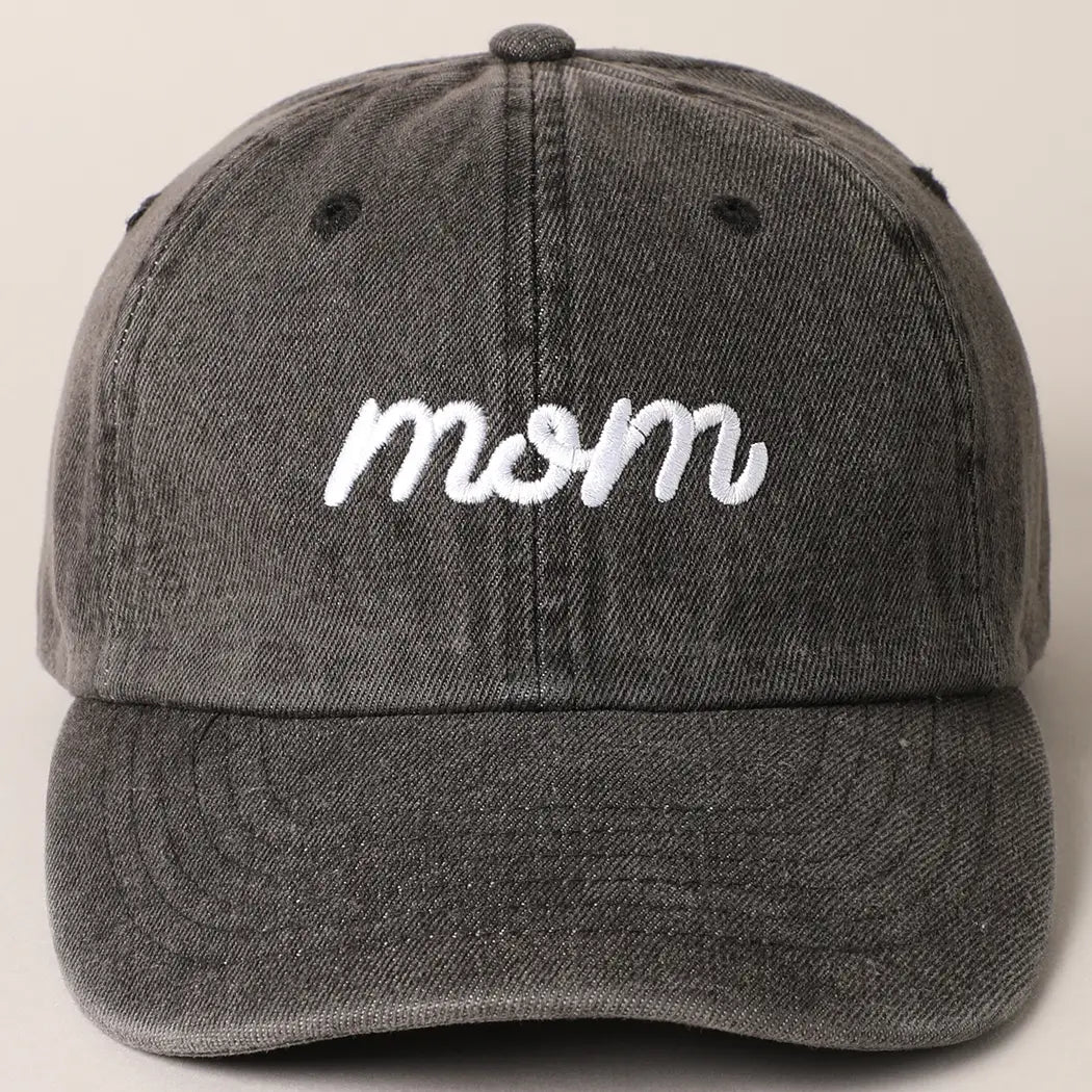 Mom Hat (Black)