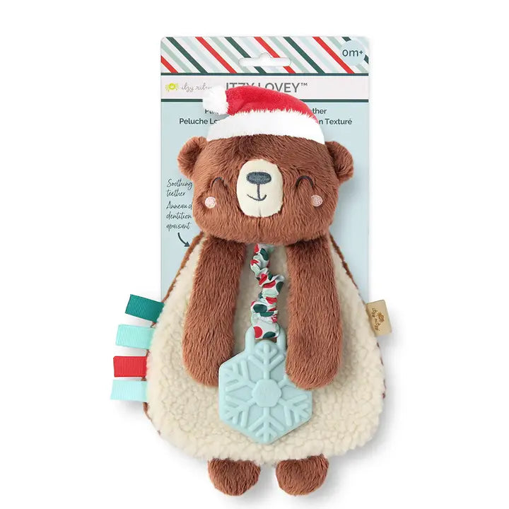 Itzy Ritzy - Holiday Plush Lovey (Bear)