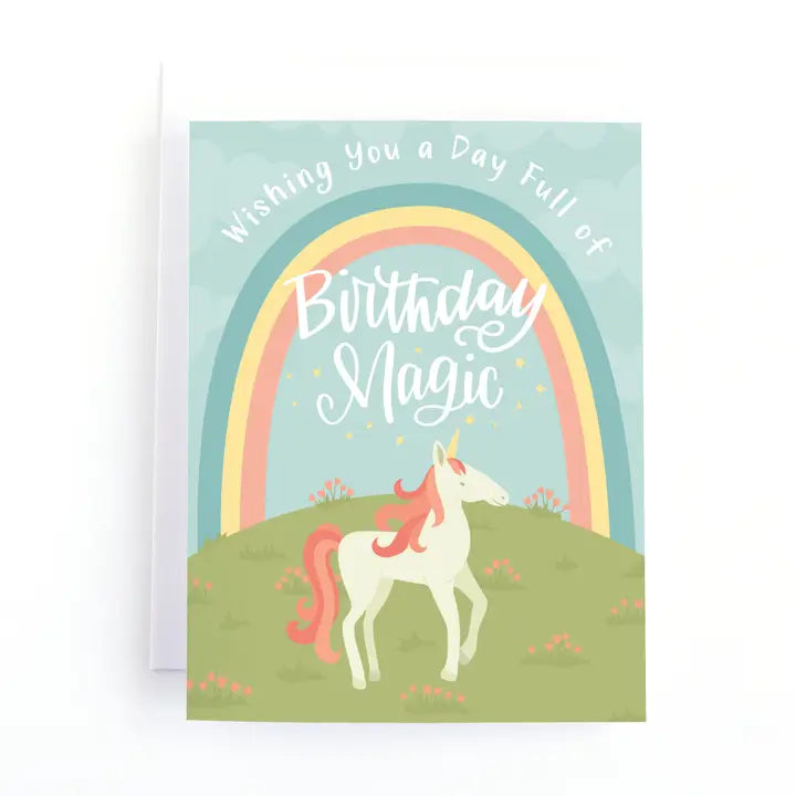 Birthday Card - Unicorn