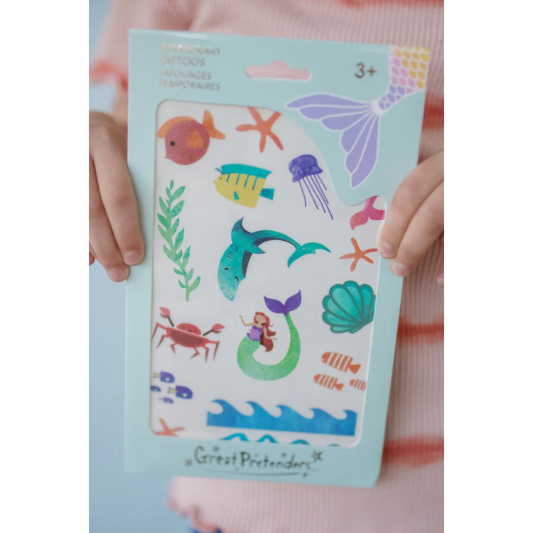 Great Pretenders - Mermaid Temporary Tattoos