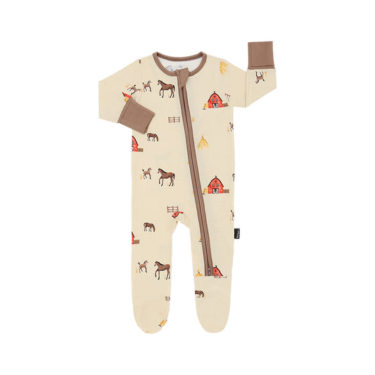 Belan J - Bamboo Footed Sleeper (Hay Neighbour)