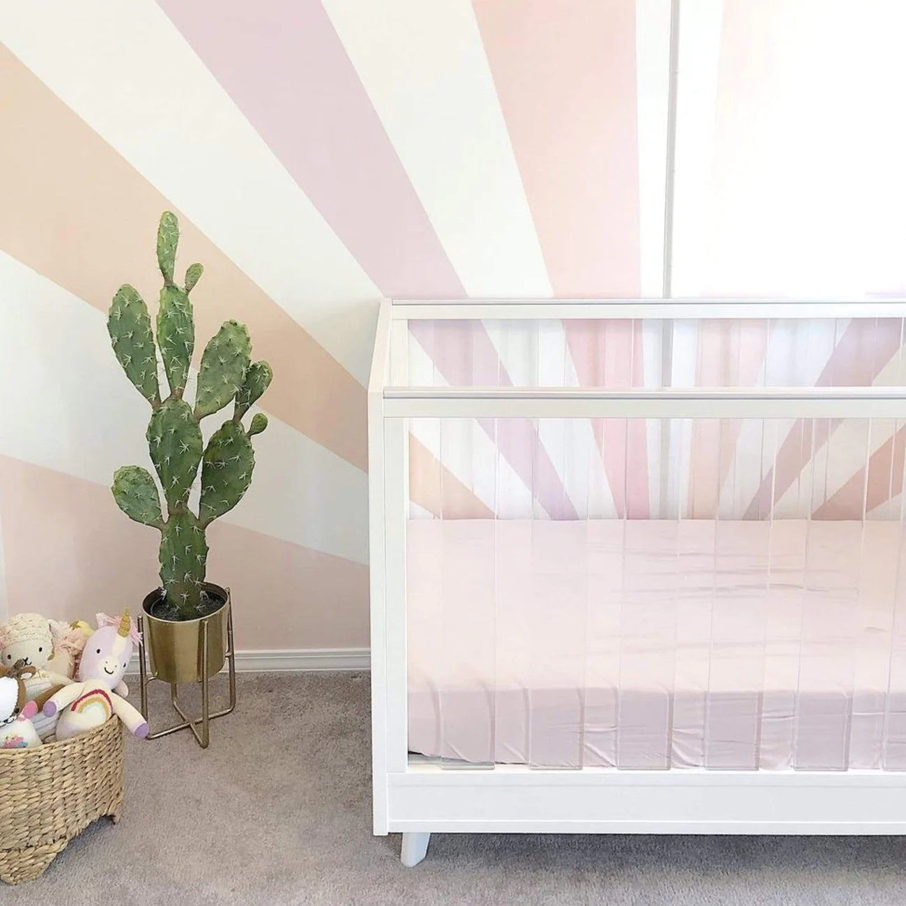Kyte Baby - Fitted Crib Sheet (Blush)