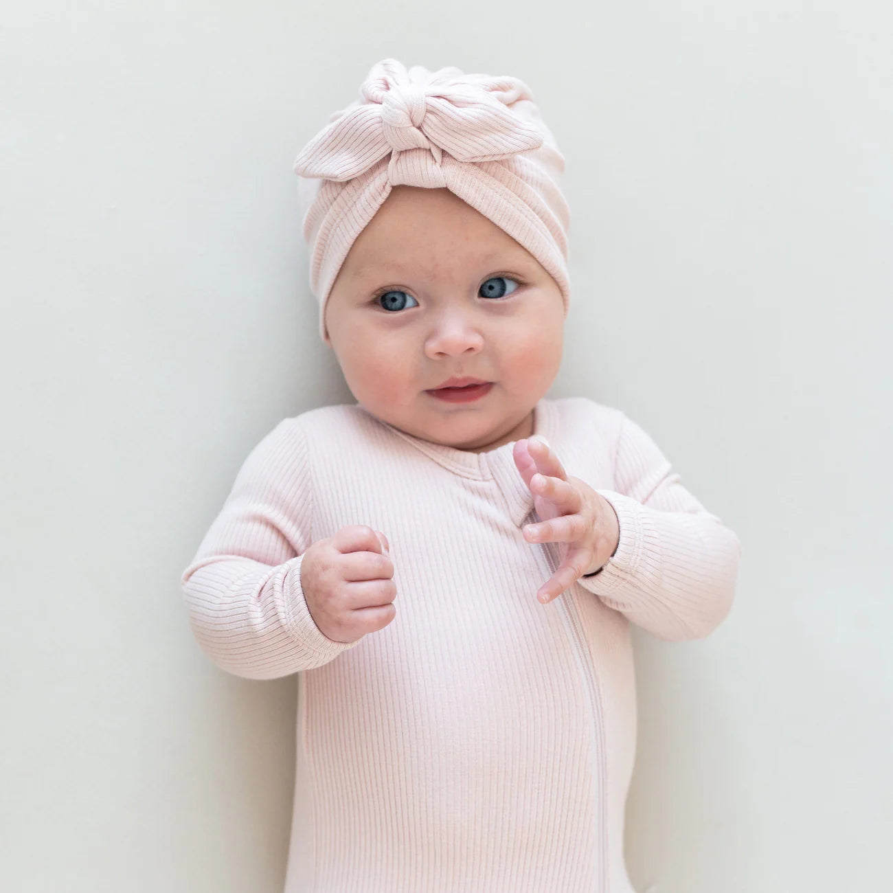 Kyte Baby - Ribbed Headwrap Hat (Blush)