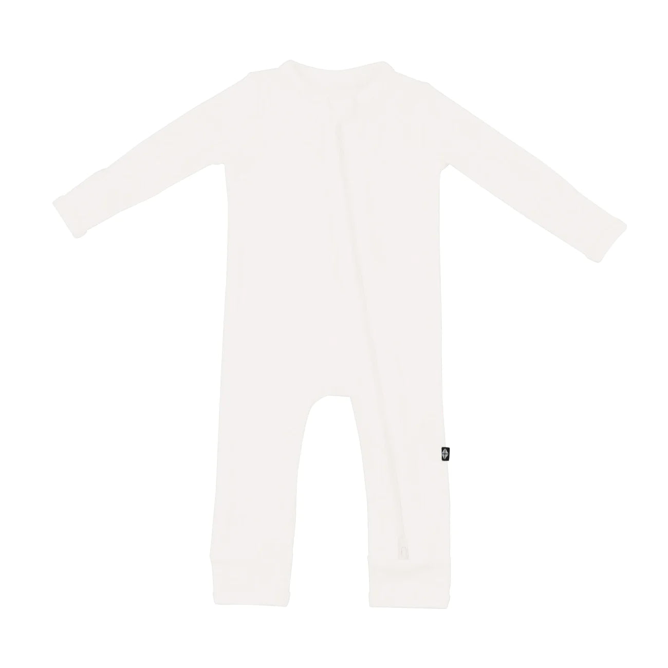 Kyte Baby - Ribbed Zippered Romper (Cloud)