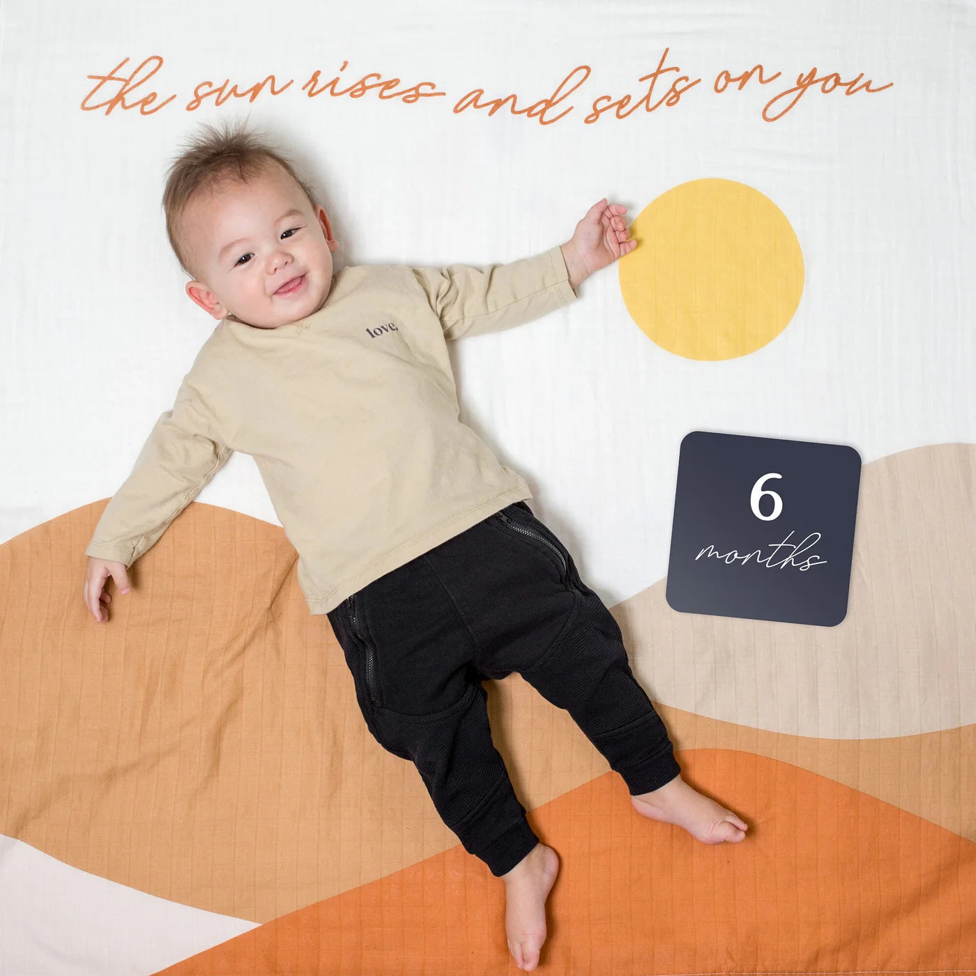 Baby's First Year Milestone Blanket