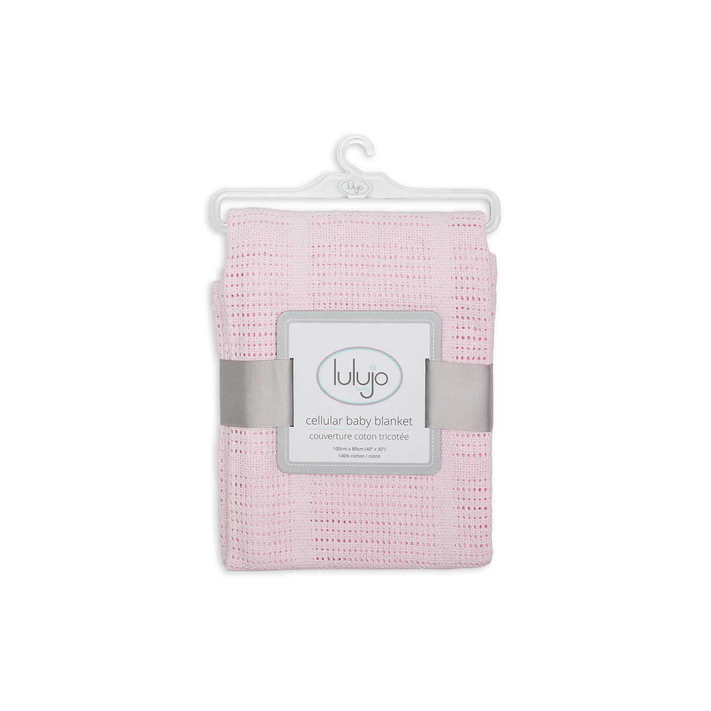 Lulujo Cellular Blanket (Pink)