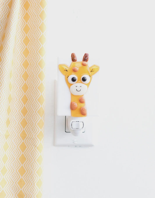 Veille Sur Toi - Glass Night Light (Gisele The Giraffe)