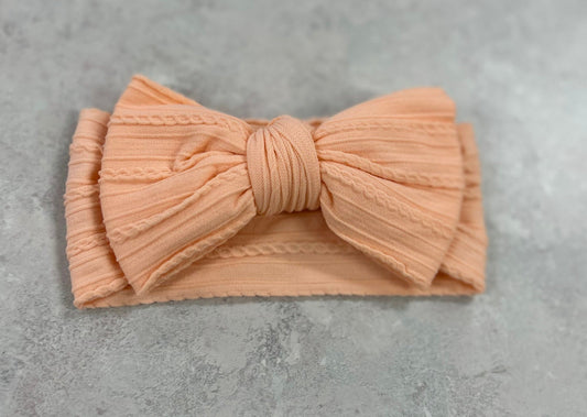 Harper Headband (Peach)